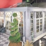 Keller Orangerie Elegance ar stikla virsgaismu