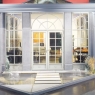 Keller Orangerie Elegance ar stikla virsgaismu
